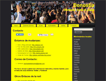Tablet Screenshot of donostia.tomalaplaza.net